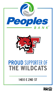 People's Bank Franklin Wildcats Panel Advertisement